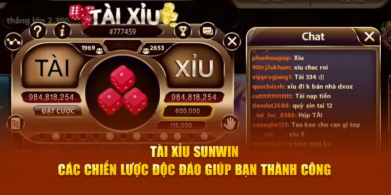 Tài Xỉu Sunwin đã nhanh chóng chiếm được cảm tình của hàng triệu người chơi